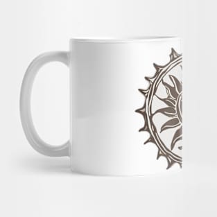 Celestial Sun Mandala Art No. 523 Mug